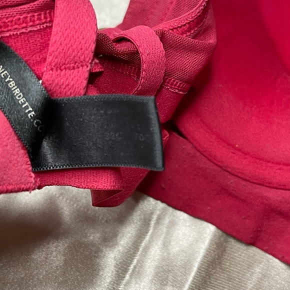 Honey Birdette Elvis Red Bra - Picture 6 of 8